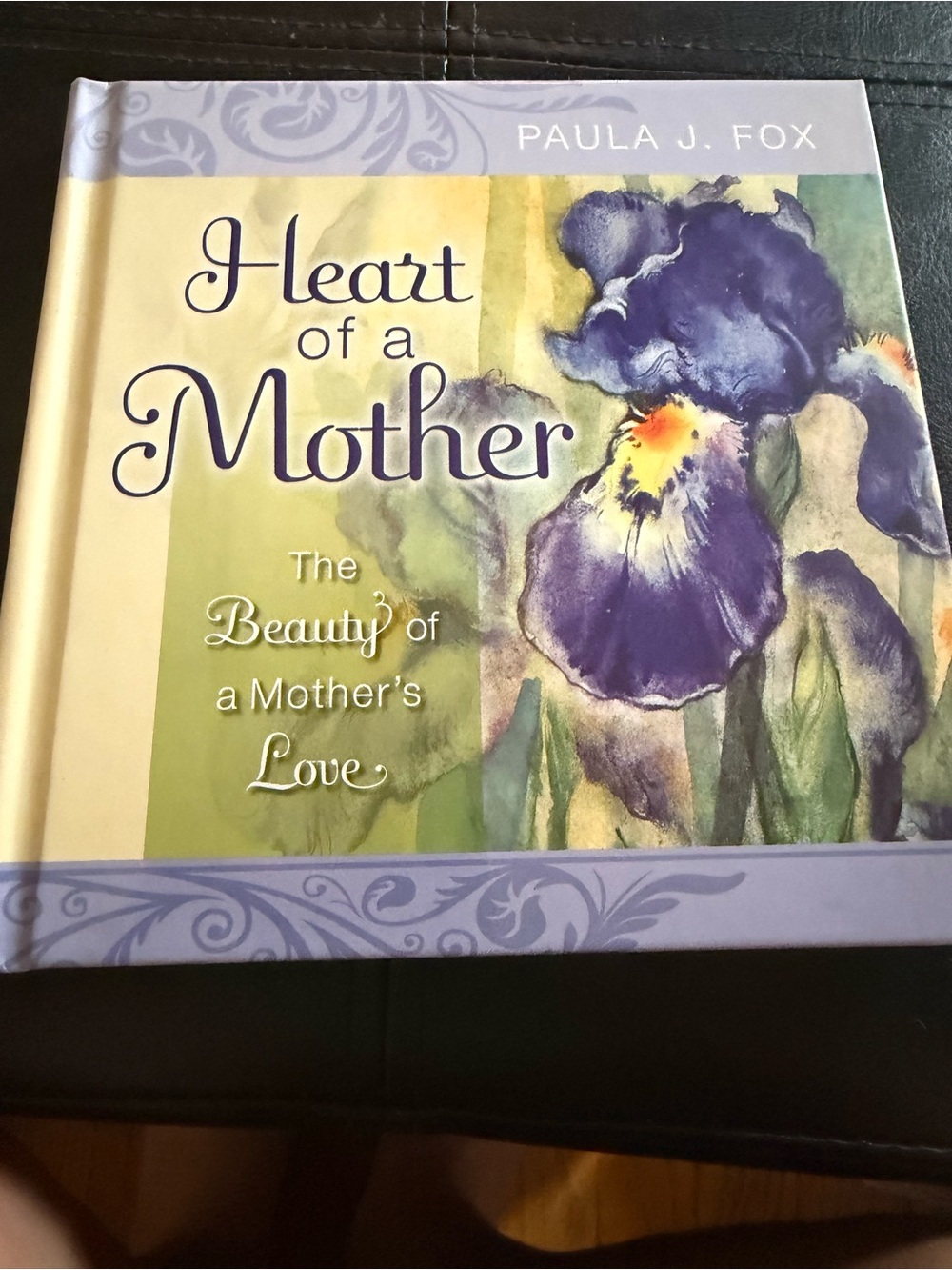 Paula J. Fox 'Heart of a Mother' Hardcover Book - Purple/Green